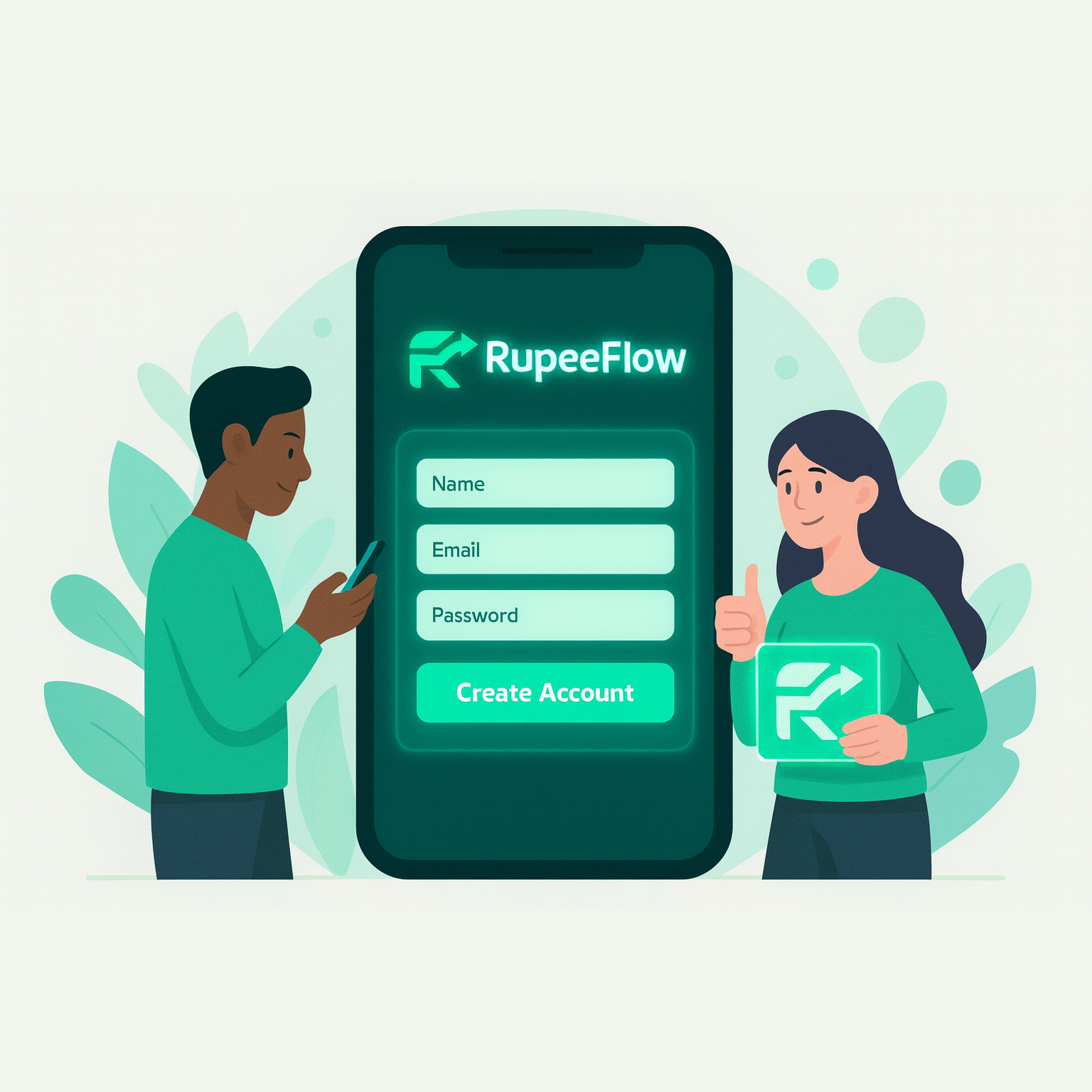 Sign Up Illustration